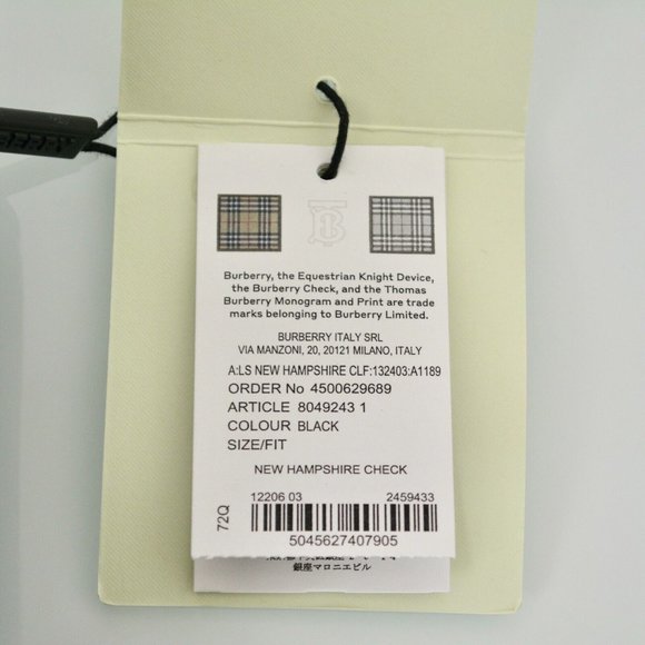 NWT BURBERRY VINTAGE CHECK LEATHER HAMPSHIRE CROSSBODY BAG CLUTCH - Picture 7 of 9